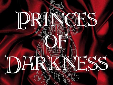 vampire princess of darkness|Princes of Darkness (Vampire: The Masquerade).